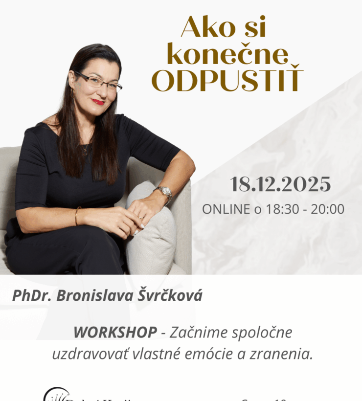 Workshop - Ako si konečne odpustiť